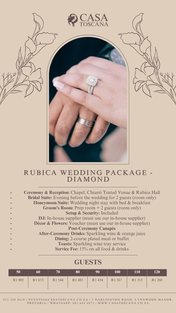 Rubica Weddings - Diamond