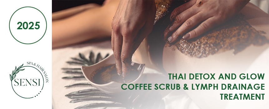 Thai Detox & Glow - Coffee Scrub & Lymph Drainage Treatment
