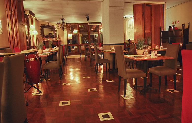 Inside Restaurant Area